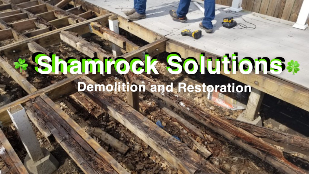 Shamrock Solutions: Demolition and Restoration | 44 River Ridge Rd, Barrie, ON L4N 7G2, Canada | Phone: (705) 279-5773