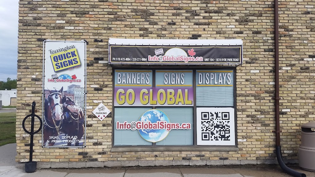 GlobalSigns.ca | 22 Monmore Rd, London, ON N6G 2W6, Canada | Phone: (519) 473-4084