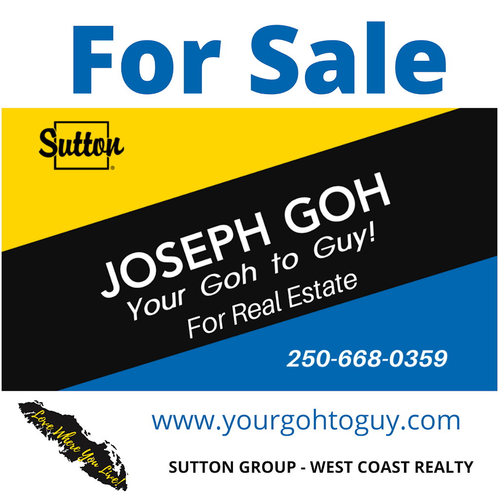Sutton Group - Joseph Goh (Personal Real Estate Corporation) | 5800 Turner Rd #604, Nanaimo, BC V9T 6J4, Canada | Phone: (250) 668-0359