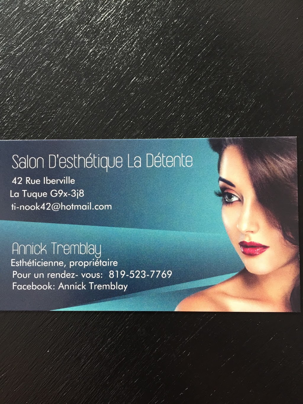 Salon DEsthetique La Detente | 42 Rue Iberville, La Tuque, QC G9X 3J8, Canada | Phone: (819) 523-7769