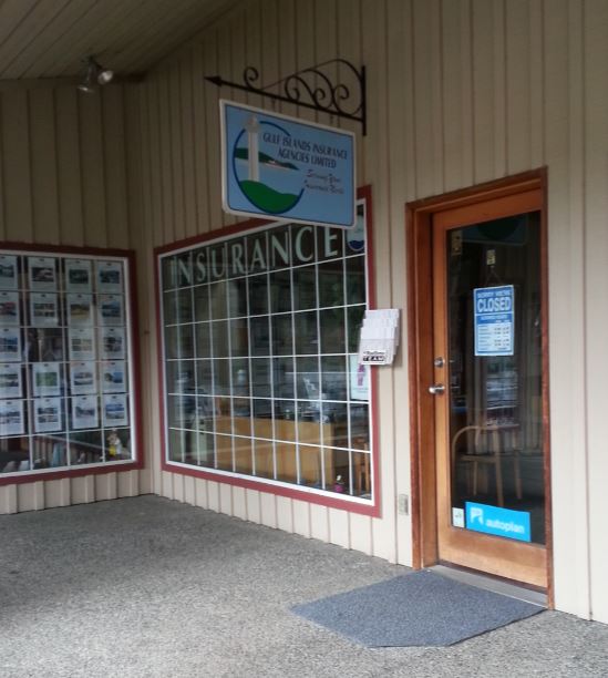 Gulf Islands Insurance Agencies | 472 Village Bay Rd, Mayne Island, BC V0N 2J0, Canada | Phone: (250) 539-5611