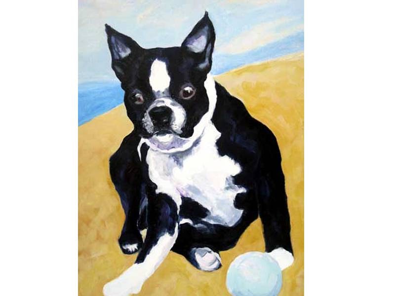 the Canvas Dog Custom Pet Portraits | 9 Balmy Ave, Toronto, ON M4E 3P5, Canada | Phone: (289) 723-0423