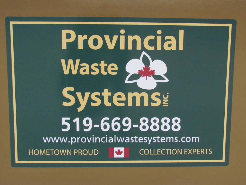 Provincial Waste Systems Inc | 25 Earl Martin Dr, Elmira, ON N3B 3L4, Canada | Phone: (519) 669-8888