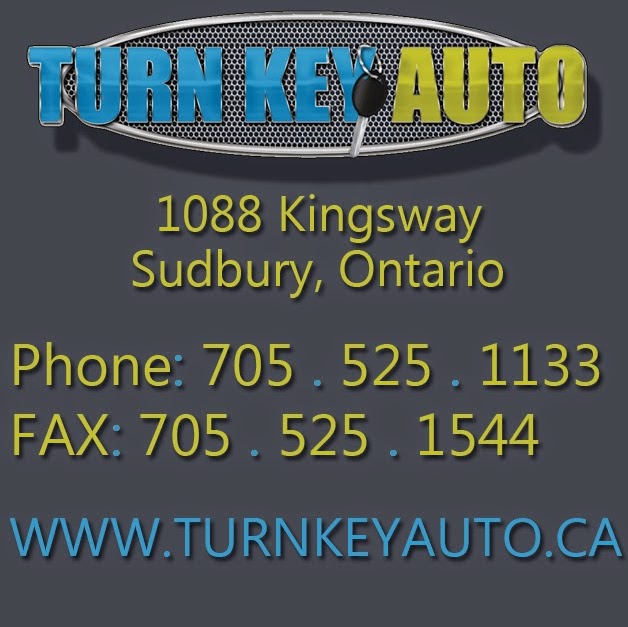 Turn Key Auto | 1088 Kingsway, Sudbury, ON P3B 1P7, Canada | Phone: (705) 525-1133