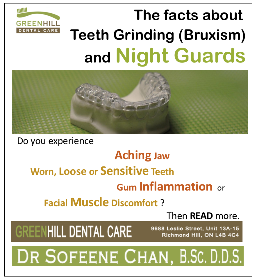 Greenhill Dental Care - Dr. Sofeene Chan | 9688 Leslie Street, Units 13A-15, Leslie St, Richmond Hill, ON L4B 4C4, Canada | Phone: (647) 547-6806