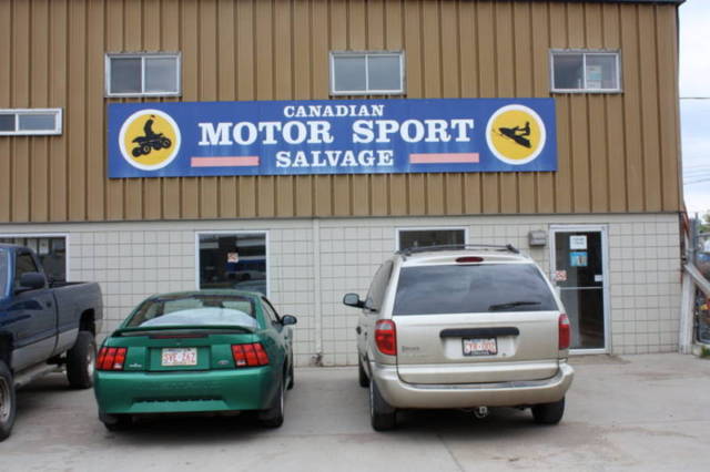 Canadian Motor Sports Salvage & Sales Ltd | 13138 159 St NW, Edmonton, AB T5V 1H7, Canada | Phone: (780) 414-1614
