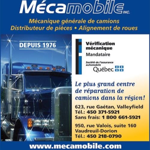 Mécamobile Inc | 950 Rue Valois #160, Vaudreuil-Dorion, QC J7V 8P2, Canada | Phone: (450) 218-0790