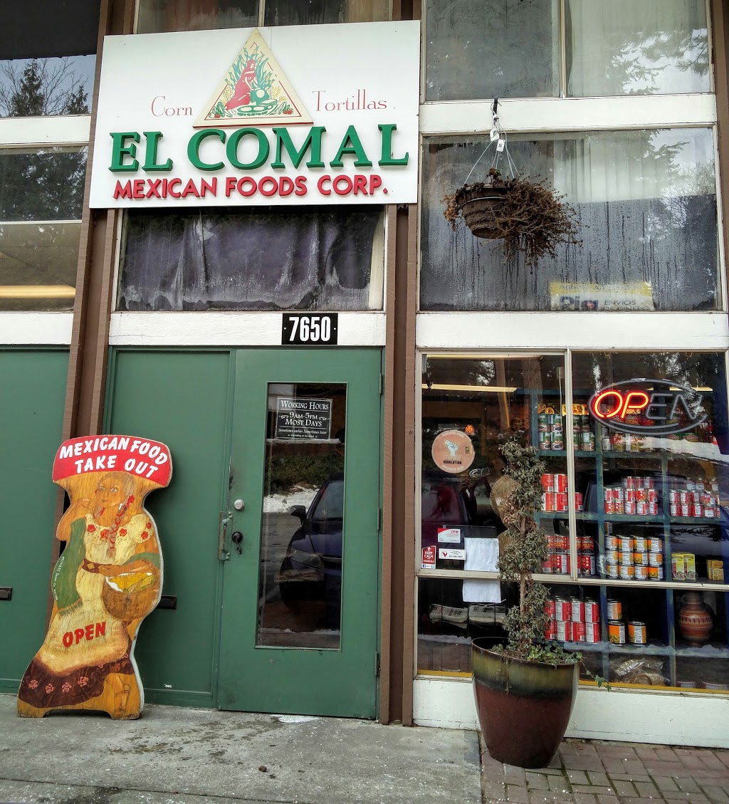 El Comal | 7650 Winston Street, Burnaby, BC V5A 2H4, Canada | Phone: (604) 420-1327