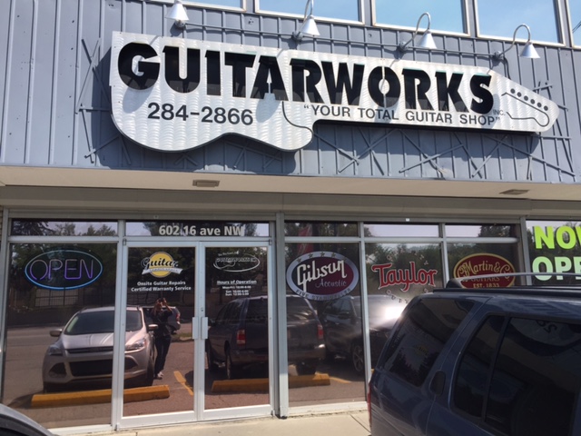 Guitarworks Inc | 602 16 Ave NW, Calgary, AB T2M 0J7, Canada | Phone: (403) 284-2866