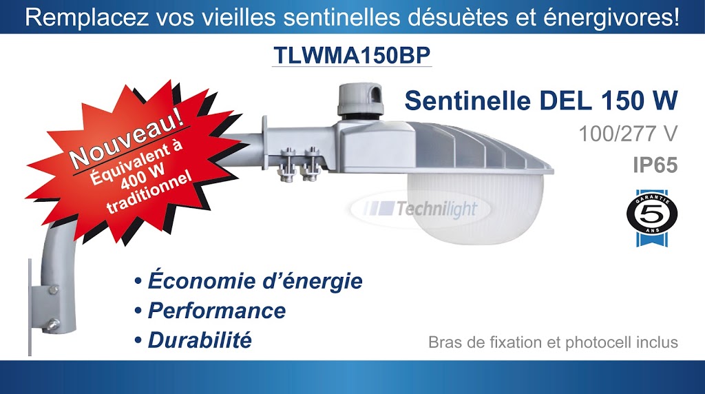 Technilight | 239 Rue des Menuisiers, Saint-Germain-de-Grantham, QC J0C 1K0, Canada | Phone: (819) 395-1133