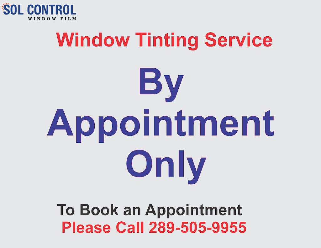 Sol Control Window Films | 2565 Steeles Ave E #34, Brampton, ON L6T 4L6, Canada | Phone: (905) 230-8468