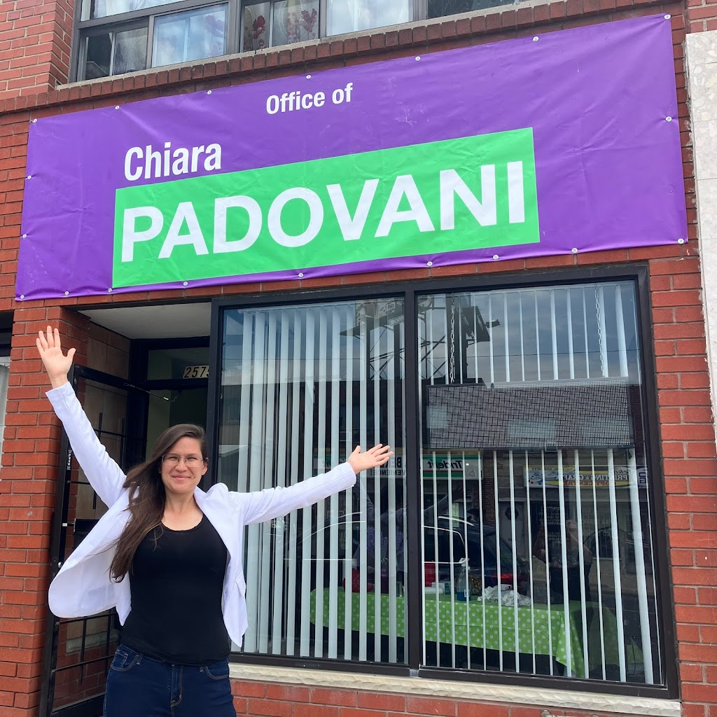 Chiara Padovani campaign | 2575 Eglinton Ave W, York, ON M6M 1T3, Canada | Phone: (647) 479-9796