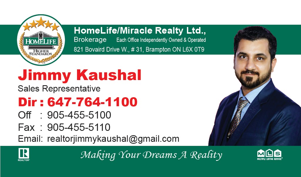 Realtor Jimmy Kaushal | Klemscott Rd, Brampton, ON L7A 0G2, Canada | Phone: (647) 764-1100