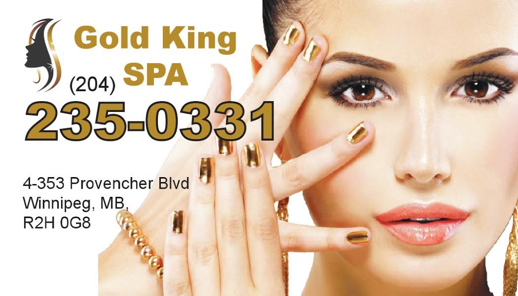 Gold King Spa | 353 Provencher Blvd #4, Winnipeg, MB R2H 3B2, Canada | Phone: (204) 235-0331