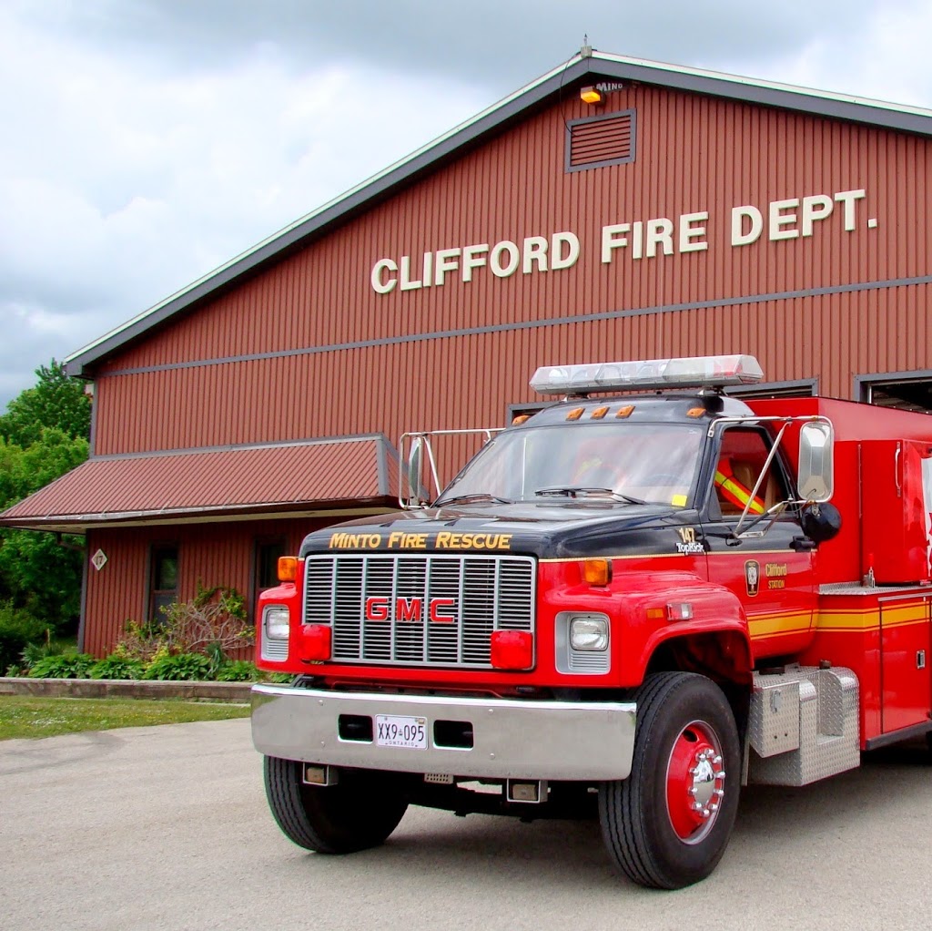 Minto Fire - Clifford Station | 19 Allan St E, Clifford, ON N0G 1M0, Canada | Phone: (519) 327-8411