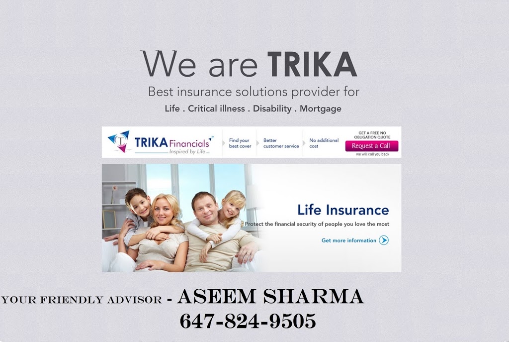 TRIKA Financials Inc | 5200 Dixie Rd Suite 205, Mississauga, ON L4W 1E4, Canada | Phone: (844) 828-7000