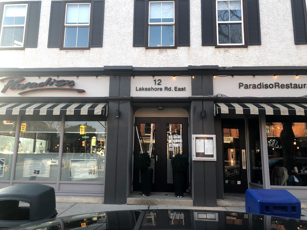 Paradiso | 125 Lakeshore Rd E, Oakville, ON L6J 1H3, Canada | Phone: (905) 338-1594