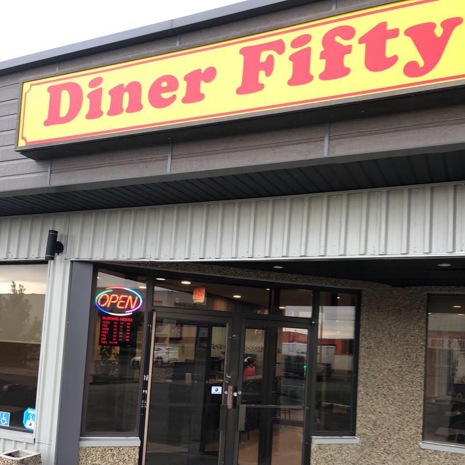 Diner Fifty | 7507 50 St NW, Edmonton, AB T6B 2W8, Canada | Phone: (780) 760-2167