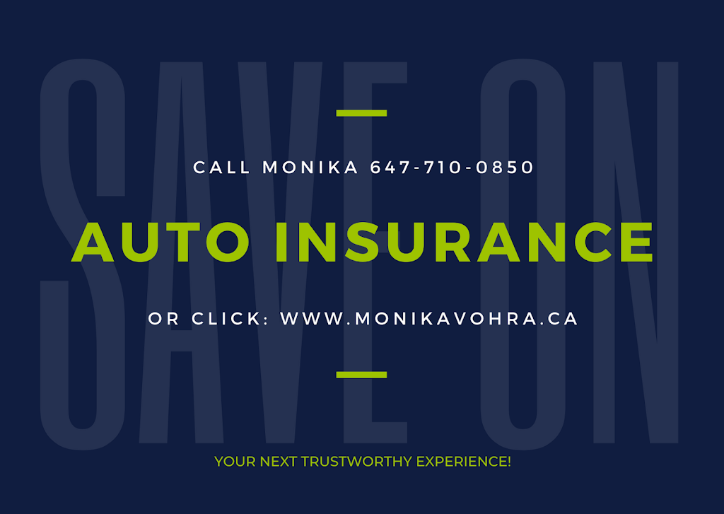 Monika Vohra - Home and Auto Insurance Broker | 100 Westmore Dr #12C, Etobicoke, ON M9V 5C3, Canada | Phone: (647) 710-0850