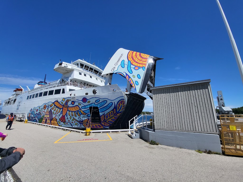 Chi Cheemaun Ferry - Tobermory Terminal | 8 Eliza St, Tobermory, ON N0H 2R0, Canada | Phone: (800) 265-3163
