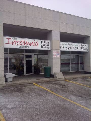 Insomnia Trattoria and Wine Bar | 649 Scottsdale Dr #1, Guelph, ON N1G 4T7, Canada | Phone: (519) 837-9889