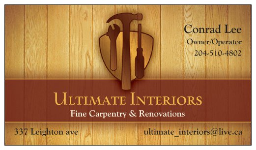 Ultimate Interiors | 337 Leighton Ave, Winnipeg, MB R2K 0J6, Canada | Phone: (204) 510-4802