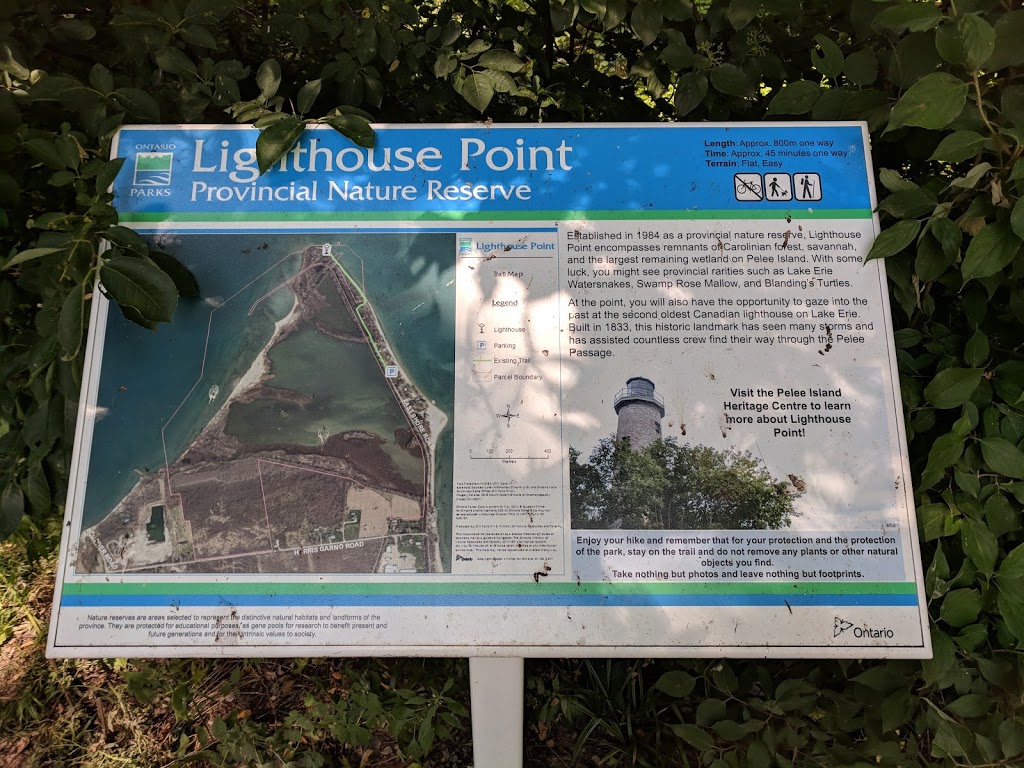 Lighthouse Point Provincial Nature Reserve | Pelee Island, ON, Canada | Phone: (519) 825-4659