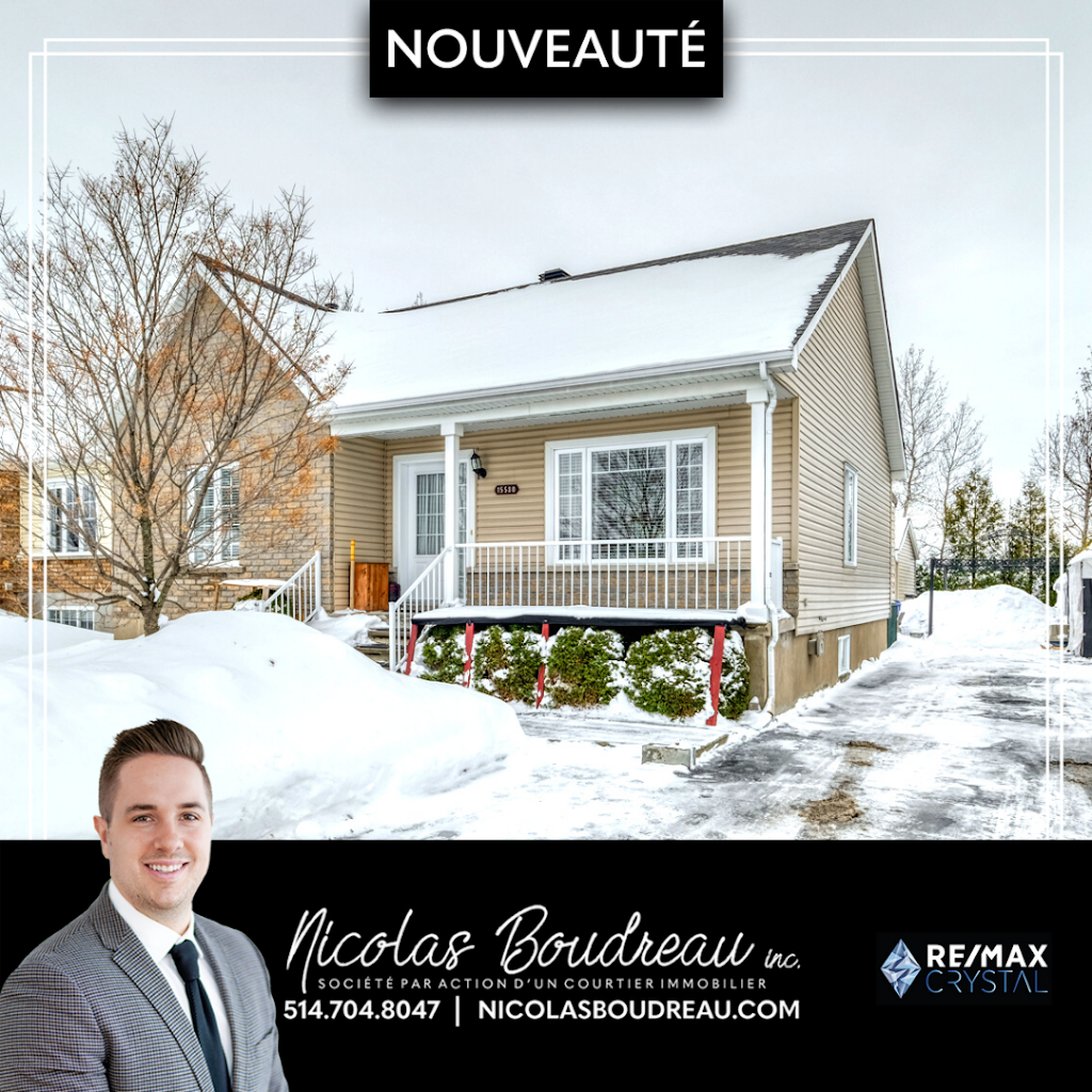 Nicolas Boudreau | 17990 Rue des Gouverneurs Suite #108, Mirabel, QC J7J 2J5, Canada | Phone: (514) 704-8047