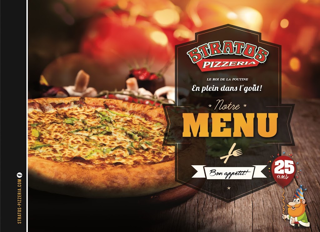 Stratos Pizzeria | 11038 Boulevard Henri-Bourassa, Québec, QC G1G 3X6, Canada | Phone: (418) 621-6666