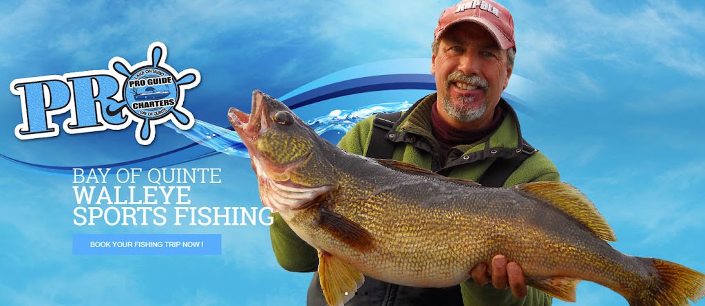 Bay of Quinte Fishing Charter - Proguide Charters | 212 Old Milford Rd, Picton, ON K0K 2T0, Canada | Phone: (905) 243-6948