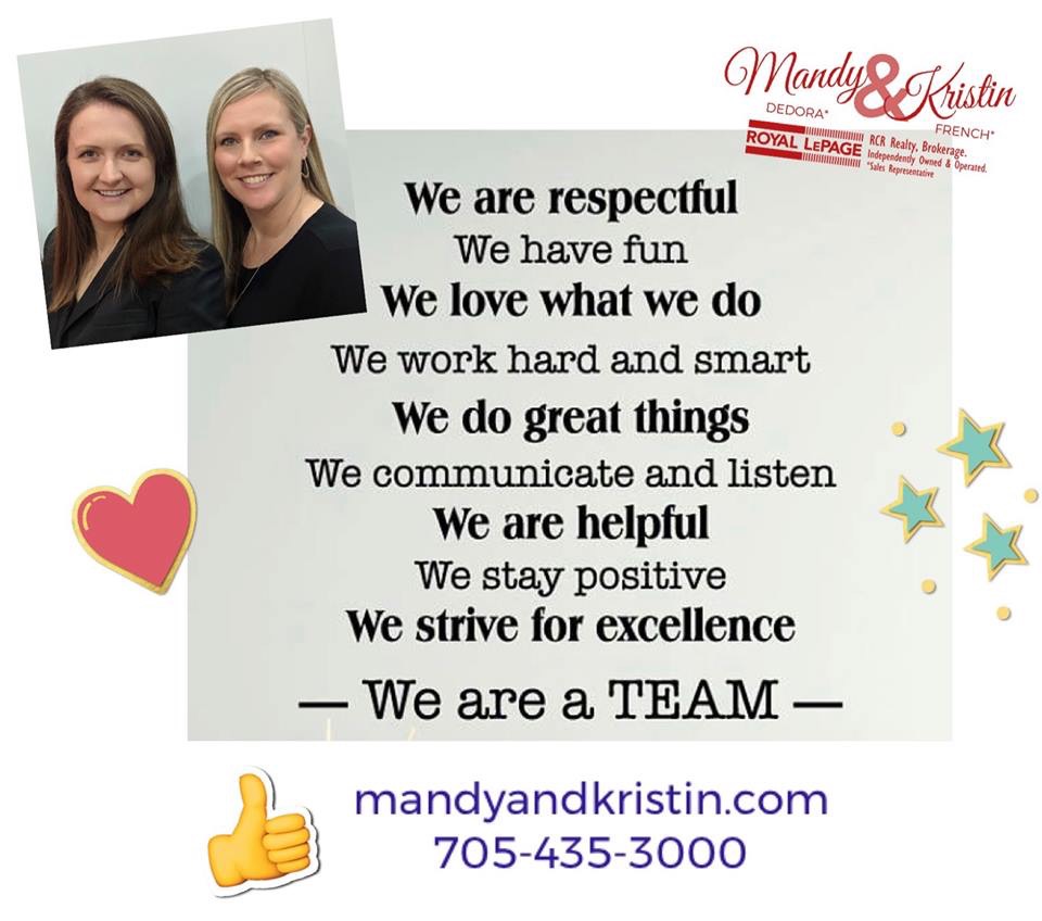 Mandy and Kristin - New Tecumseth Real Estate | 7 Victoria St W, Alliston, ON L9R 1V9, Canada | Phone: (705) 435-3000