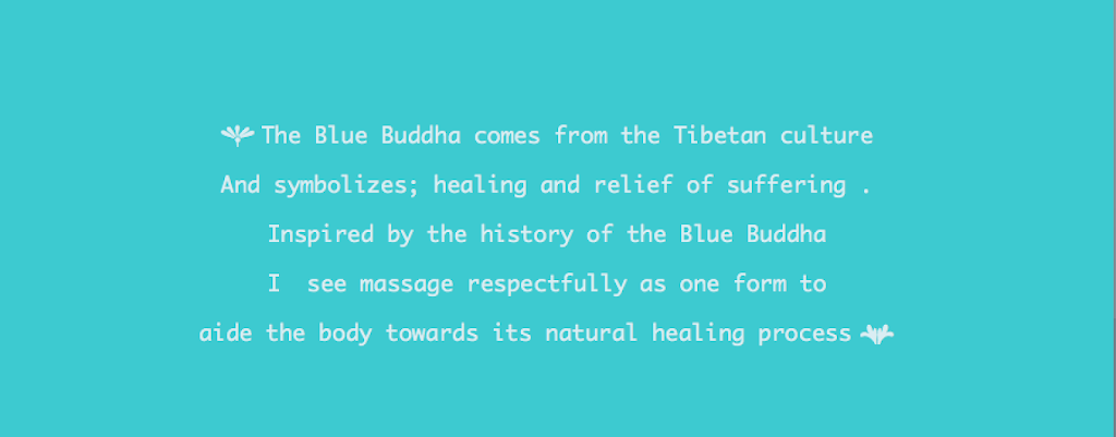 Blue Buddha Massage Therapy | 26 Elmdale Ave, Ottawa, ON K1M 1A2, Canada | Phone: (613) 282-5398