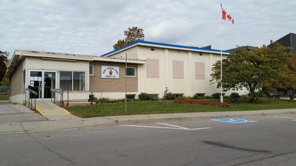 Royal Canadian Legion Branch 153 | 16 Durham St, Tillsonburg, ON N4G 1V7, Canada | Phone: (519) 842-5281