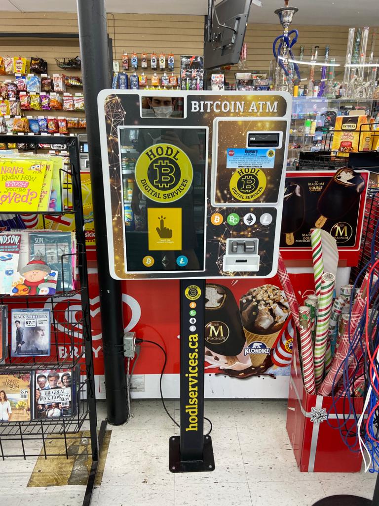 HODL Bitcoin ATM - Busy Bee Mart | 6240 Thorold Stone Rd, Niagara Falls, ON L2E 6G1, Canada | Phone: (416) 840-5444