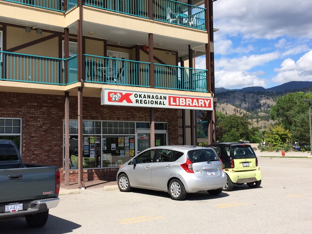 Okanagan Falls Library | ORL Branch | 850 Railway Ln #101, Okanagan Falls, BC V0H 1R4, Canada | Phone: (250) 497-5886