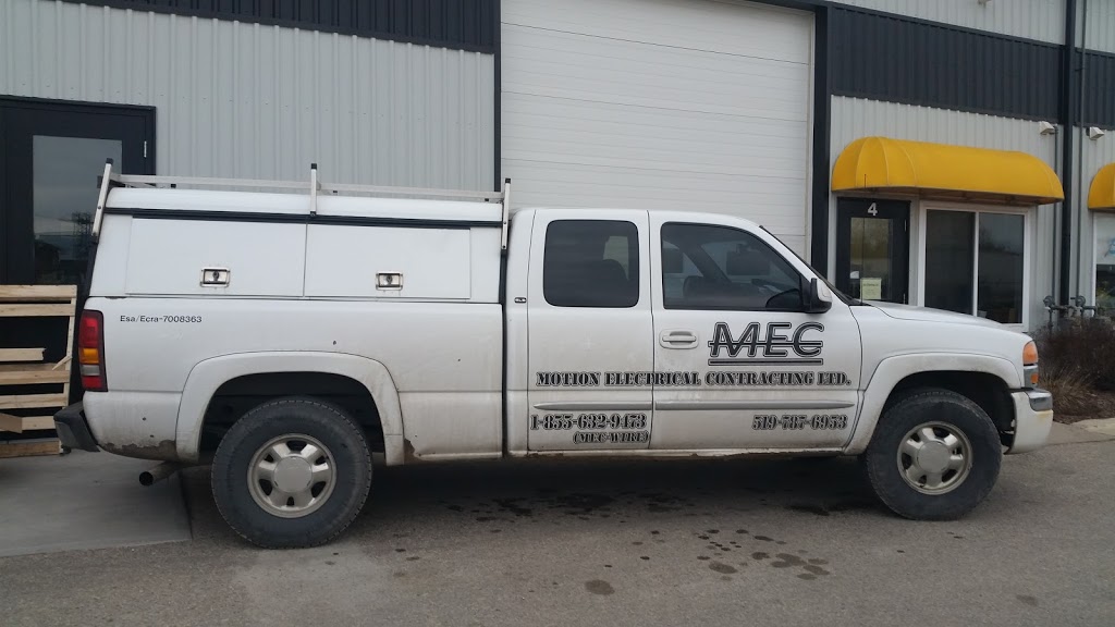 Motion Electrical Contracting | 770 Glengarry Crescent Unit 1, Fergus, ON N1M 2W7, Canada | Phone: (519) 787-6953