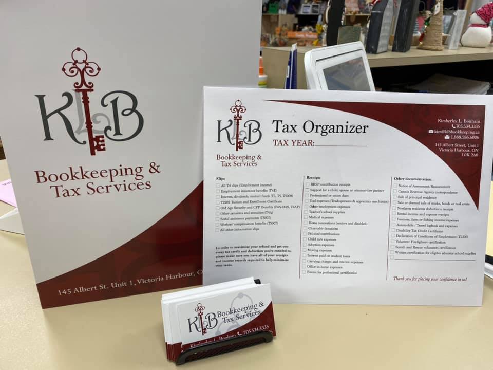 KLB Bookkeeping & Tax Services | 145 Albert St, Victoria Harbour, ON L0K 2A0, Canada | Phone: (705) 534-3335