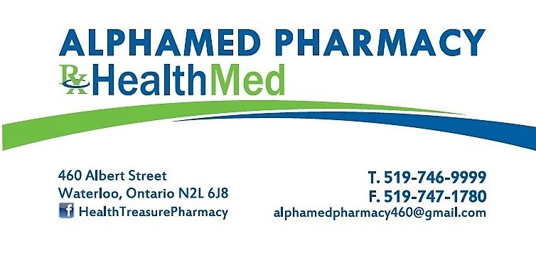 AlphaMed Pharmacy & Walk-in Clinic | 460 Albert St, Waterloo, ON N2L 6J8, Canada | Phone: (519) 746-9999