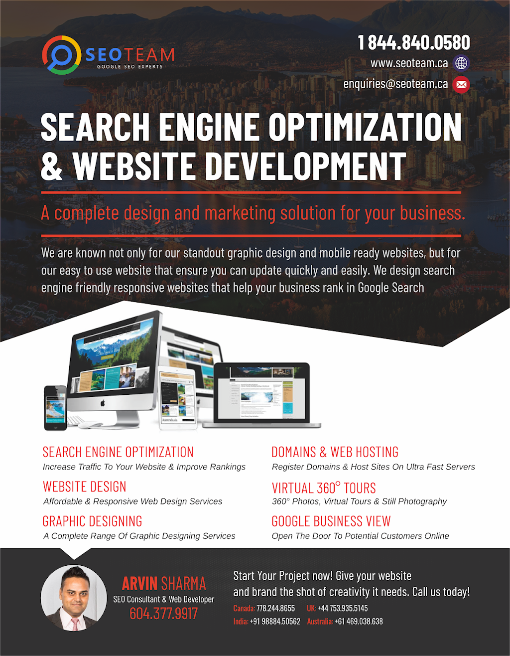 seoteam | 2957 Sherman Rd, Duncan, BC V9L 2B7, Canada | Phone: (250) 701-1025