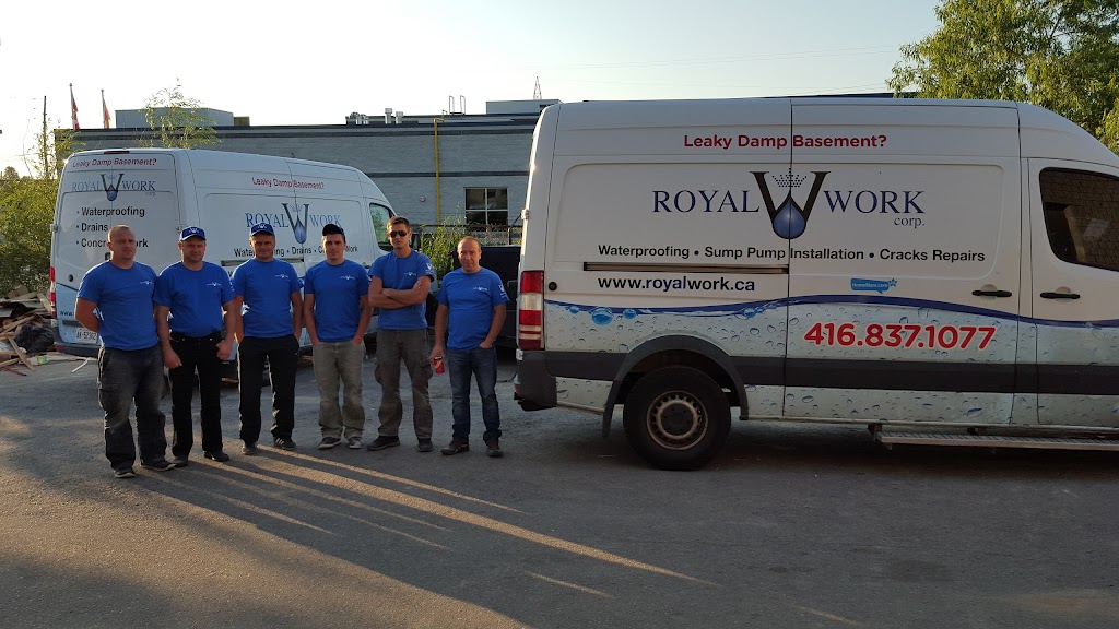 Royal Work Basement Waterproofing Brampton | 51 Greenbriar Rd, Brampton, ON L6S 1V8, Canada | Phone: (905) 346-8107