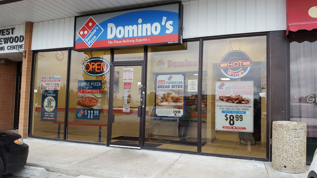 Dominos Pizza | 1514 Lakewood Rd W Northwest, Edmonton, AB T6K 3J4, Canada | Phone: (780) 496-9918