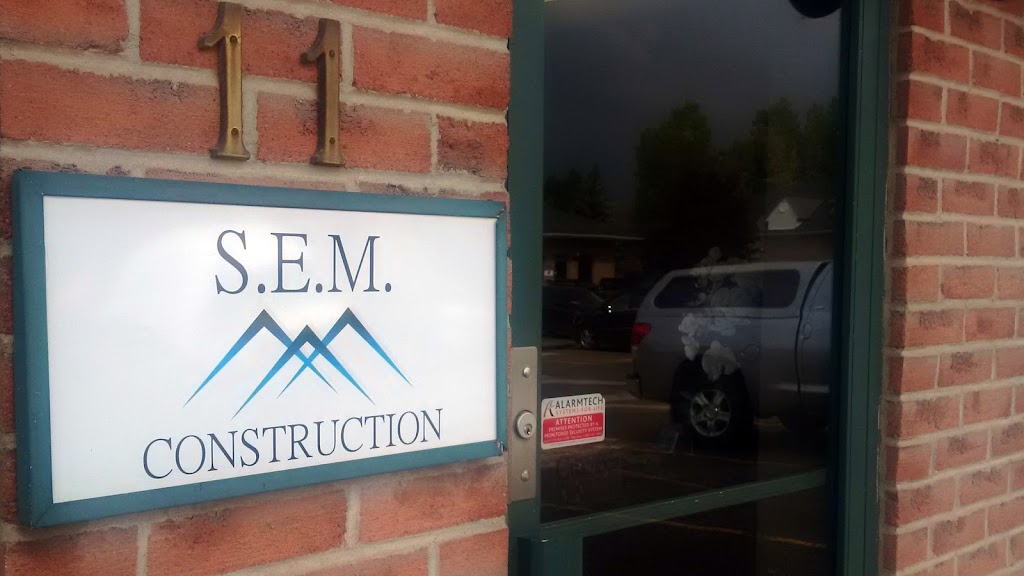 S.E.M. Construction | 1615 N Routledge Park #11, London, ON N6H 5L6, Canada | Phone: (519) 432-3333