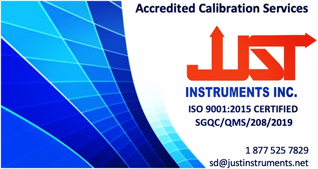 Just Instruments Inc. - Calibration Services | 173 Advance Blvd Unit 49, Brampton, ON L6T 4Z7, Canada | Phone: (647) 834-7829