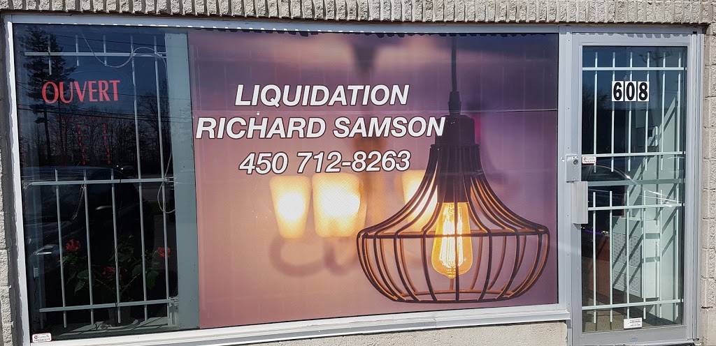 Luminaires Richard Samson Liquidation | 608 Boulevard Roland-Godard, Saint-Jérôme, QC J7Y 4C5, Canada | Phone: (450) 504-5539