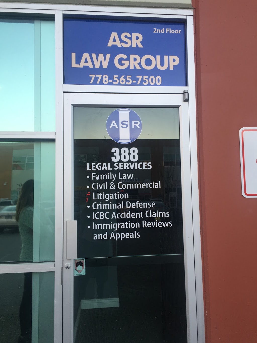 ASR Law Group | 8148 128 St #388, Surrey, BC V3W 1R1, Canada | Phone: (778) 565-7500