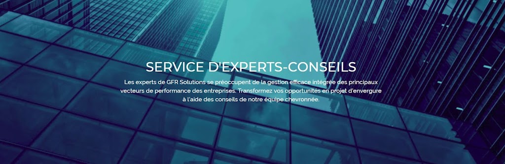 GFR Solutions | 1092 Rue des Grives, Victoriaville, QC G6T 1E8, Canada | Phone: (819) 350-1658