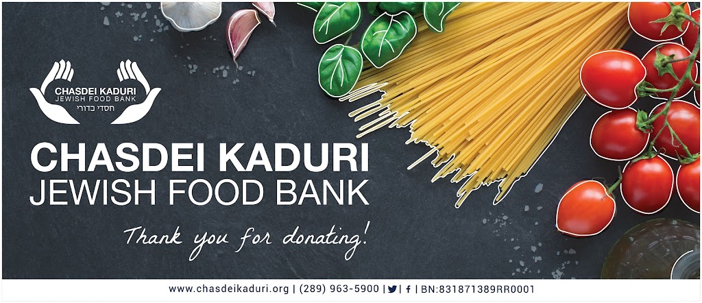 Chasdei Kaduri Jewish Food Bank | 200 Viceroy Rd #14, Concord, ON L4K 3N8, Canada | Phone: (289) 963-5900