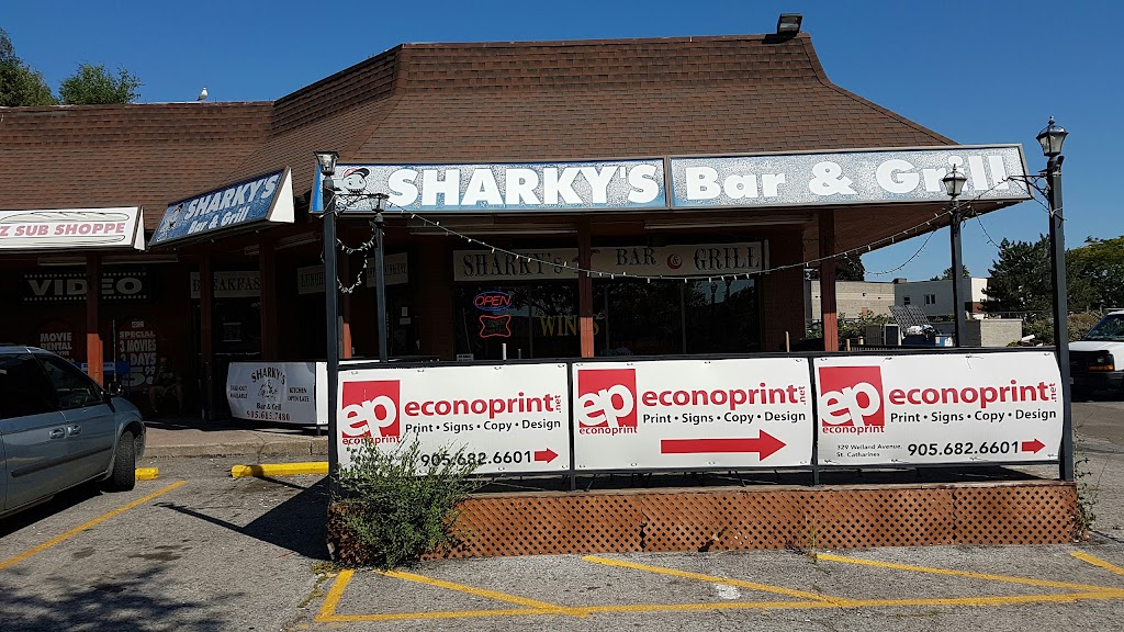 Sharkys Bar & Grill | 247 Welland Ave, St. Catharines, ON L2R 2P6, Canada | Phone: (905) 685-7480