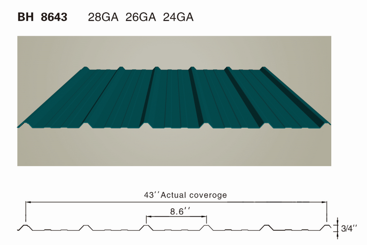 BH Metal Ltd. metal roofing supplier | 23394 Fisherman Rd, Maple Ridge, BC V2W 1B9, Canada | Phone: (778) 251-3918