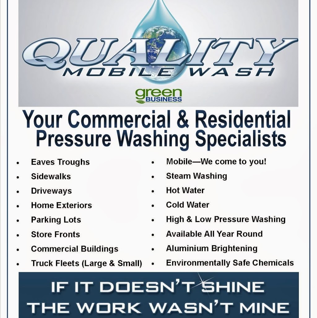 Quality Mobile Wash | 7 Colinwood Ave, St. Catharines, ON L2R 6P2, Canada | Phone: (905) 641-1502